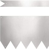 Ograda oko Travnjaka 20 pcs Srebrno 100 x 0.05 x 20 cm | shoptok.hr