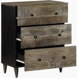  Komoda svijetlo siva 60x33,5x75 cm Puno drvo Mango | shoptok.hr
