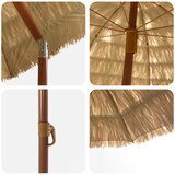  Vrtni suncobran Prirodna 255 x 255 x 255 cm | shoptok.hr