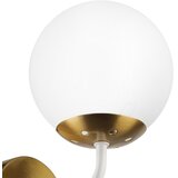  Brilagi - Zidna lampa MALIVA 1xE14/15W/230V zlatna/bela | Eponuda.com
