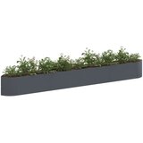 Povišeni vrtni krevet Antracit 380 x 40 x 40 cm Čelik | Eponuda.ba