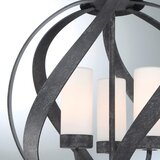 Lesnina XXXL Quintiesse QN-BLACKSMITH-3P-OBK - Spoljni luster BLACKSMITH 3xE14/40W/230V IP44 crni | Eponuda.com