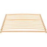 LEŽAJ s letvicama Smeđa 100 x 190 cm Čvrsto drvo bukve | shoptok.hr