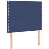 Maison Chic Posteljno vzglavje - Vzglavna omarica 2 kosa modro 90x5x78/88 cm blago, (22077087) Cene