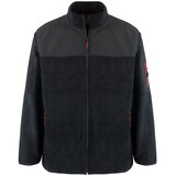 Pri Men's classic warm fleece plus size zip-up sweatshirt Cijene