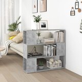 The Living Store Knjižna omara za razdelitev prostora betonsko siva 100x24x94 cm - Knjižna Omara Za Razdelitev Prostora, (21437004) | Shoptok.si