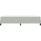  s opruga kutije Svijetlo siva 100 x 210 cm tkanina | shoptok.hr