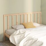 Maison Chic posteljno vzglavje - vzglavna omarica - nočna omarica 206x4x100 cm trdna borovina, (21704766) | Shoptok.si