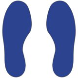  Talne oznake iz PVC-ja, odtisi stopal, 5 desnih / 5 levih, DE 10 kosov, modri | Shoptok.si
