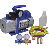  Jednostupanjska vakuumska crpka s 4-smjernim mjeračem tlaka | shoptok.hr