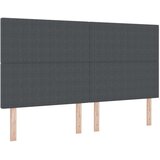  LED glava kreveta Tamno siva 180 cm Kordura tekstil | Eponuda.ba