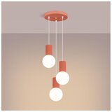 Sollux Obesna svetilka HALO 3P breskev, (5000352398) | Shoptok.si