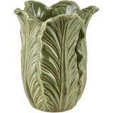 Mondex Vaza keramika Lettu 16x16x20 cm zelena 1 kos, (5000191575) | Shoptok.si