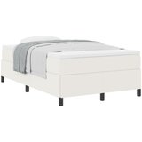 vidaXL Krevet Krem 120x190 cm Tkanina Višebojni | shoptok.hr
