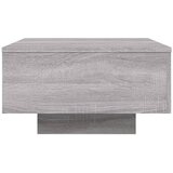  Stolić za kavu s LED svjetlima siva boja hrasta 55x55x31 cm | Eponuda.ba