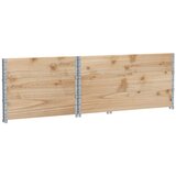  Okviri za palete 3 kom 120 x 80 cm od masivne borovine | Eponuda.com