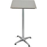 Linder Exclusiv Vrtni stol 60×60 cm BISTRO – srebrni Cijene