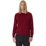 Puloverji LS MERINO CREW LV04LB305G Rdeča