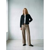 Sinsay Wide leg hlače s dodatkom vune i viskoze | shoptok.hr