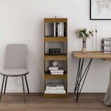 vidaXL Ormarić za knjige / pregrada boja meda 40x30x135,5 cm borovina | shoptok.hr
