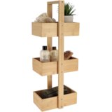 Tendance STALAK 3 POLICE 25X18X66CM, BAMBUS/MDF Slike