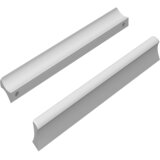 Drška Jednobojno 2 pcs Srebrno 105.7 x 7.4 x 15.5 mm Aluminij | shoptok.hr
