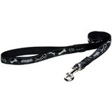 Rogz beach bum povodac za pse, l, black bone | ePonuda.com
