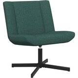  Stolica na kotačiće Tamnozelena 63 x 75 x 76 cm tkanina | shoptok.hr