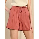 Sinsay ženske kratke hlače od mješavine lana 027AM-24X | shoptok.hr