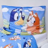 Jerry Fabrics Enojna bombažna otroška posteljnina 140x200 cm Bluey – | Shoptok.si
