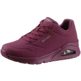 Skechers Nizke superge 'Uno Stand On Air' jagoda / srebrna | Shoptok.si