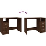  Radni stol boja smeđeg hrasta 102x50x76 cm konstruirano drvo | shoptok.hr