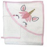 Bebekevi Peškir s kapuljačom 2/1 jednorog beli ( BEVI1249 ) Cene