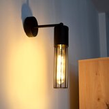  Zidna lampa MELODY 1xE27/15W/230V crna | Eponuda.com