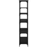  Polica Crni hrast 99 x 35 5 x 176 cm Konstruirano drvo | shoptok.hr