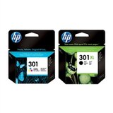 HP Komplet tinta nr.301 (u boji) + nr.301 XL (crna), original | shoptok.hr