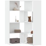 vidaXL Kutni regal za knjige s 4 razine bijeli 85 x 85 x 140 cm drveni | shoptok.hr