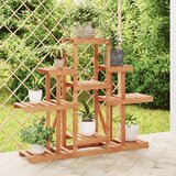 vidaXL Stojalo za rastline 110x25x96 cm trden les jelke Cene