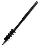  Bušilica za zemlju s ručkom i svrdlom 120mm duple spirale čelična crna | Eponuda.com