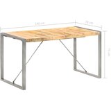  Blagovaonski stol 140x70x75 cm od masivnog grubog drva manga | shoptok.hr
