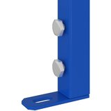  Kupaonski dodatak za montažu Plavi Metal 50 x 17.5 x 136 cm | shoptok.hr