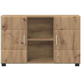  Kreveta s policom Umjetnički hrast 88 5 x 30 5 x 55 5 cm | shoptok.hr