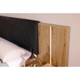 Rauch Möbel posteljna garnitura 180 cm x 200 cm , tekstil, leseni material črna, hrast artisan | Shoptok.si