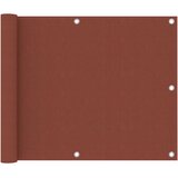 Balkonski zastor terakota 75 x 300 cm od tkanine Oxford | shoptok.hr