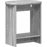  Bocni stol Siva sonoma 50 x 39,5 x 55 cm Konstruirano drvo | shoptok.hr
