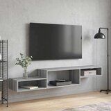 TV ormar za montažu na zid Zidna montaža Siva Sonoma - Siva Sonoma | shoptok.hr