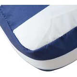  Blazina za palete 2 kosa modre in bele črte oxford blago, (20657474) | Shoptok.si