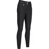 Zimske jahalne hlače Softshell Grip CANDELA, black - 42