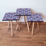 Hanah home 3Shp224 - multicolor multicolor nesting table (3 pieces) | ePonuda.com