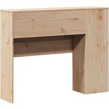 vidaXL Vzglavje s prostorom za shranjevanje 100 cm trdna borovina | Shoptok.si